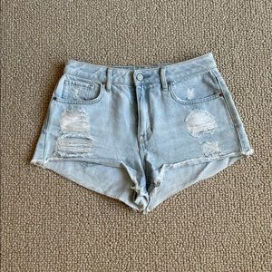 PacSun high rise festival shorts in size 26
